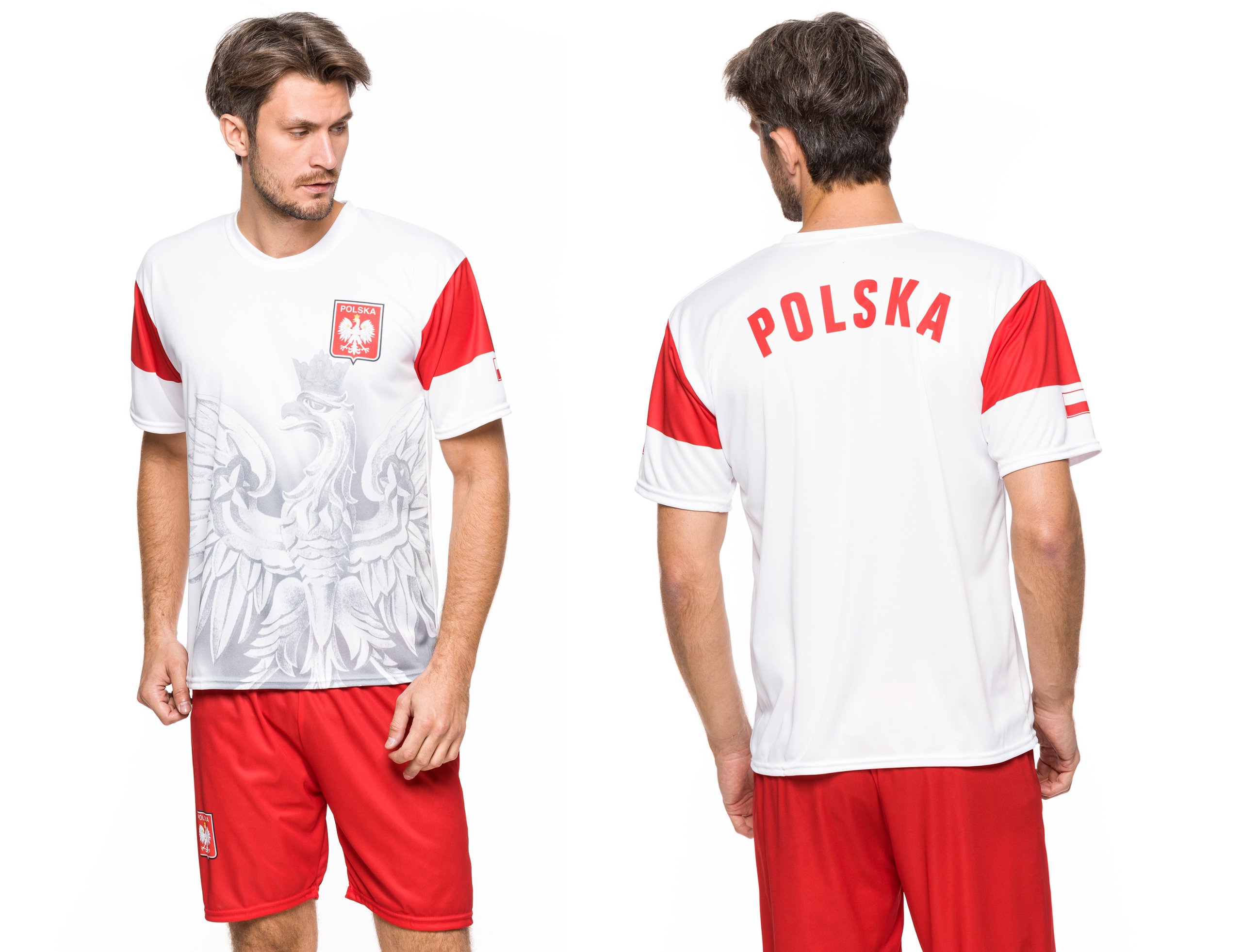 

Polska Koszulka Kibica Orzeł Tu XL