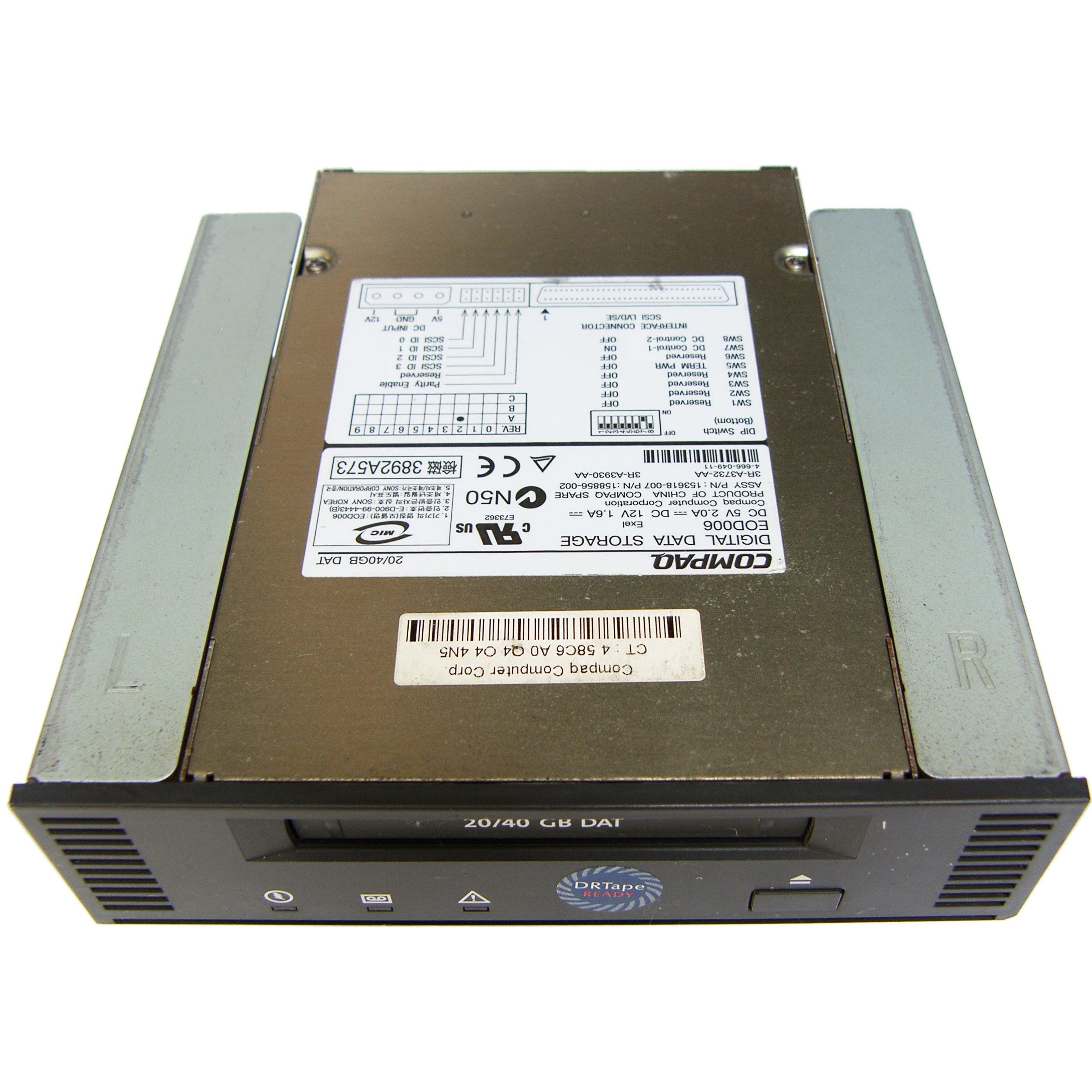 SCSI STREAMER COMPAQ EOD006 100 % OK MdR