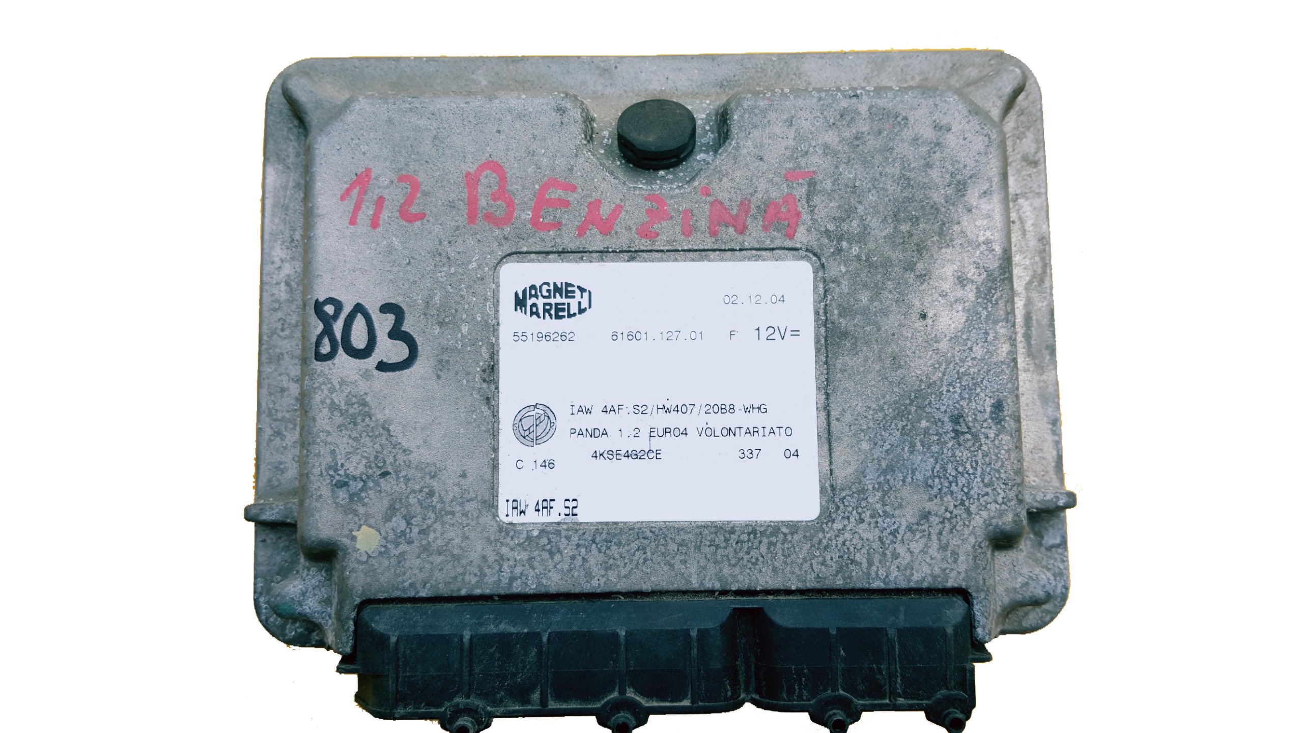 FIAT PANDA ECU 55196262 Computer Original
