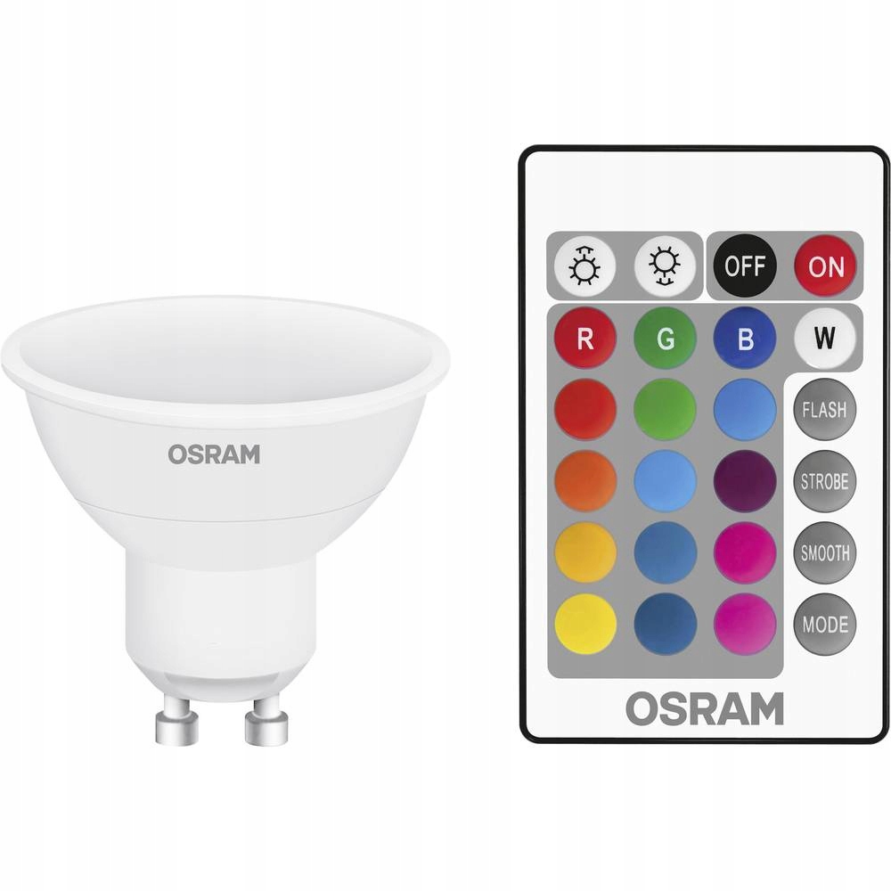 Żarówka LED 2,9W 25W GU10 OSRAM RGB Pilot DIM EAN (GTIN) 4058075445970