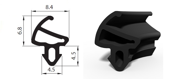 Uszczelka uszczelki do okien S-1150 KOMMERLING Kod producenta S-1150
