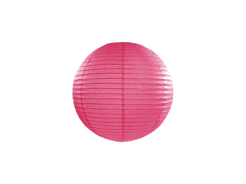 

Lampiony Abażury Kule 25cm Ciemno różowe LAP25-006