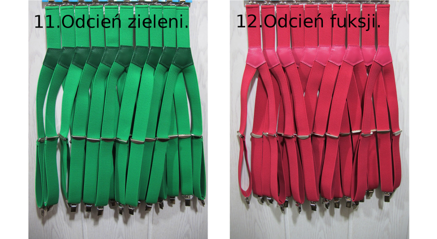 SZELKI dziecięce ŚREDNIE PLUS 5-8 LAT KOLORY Bohater brak