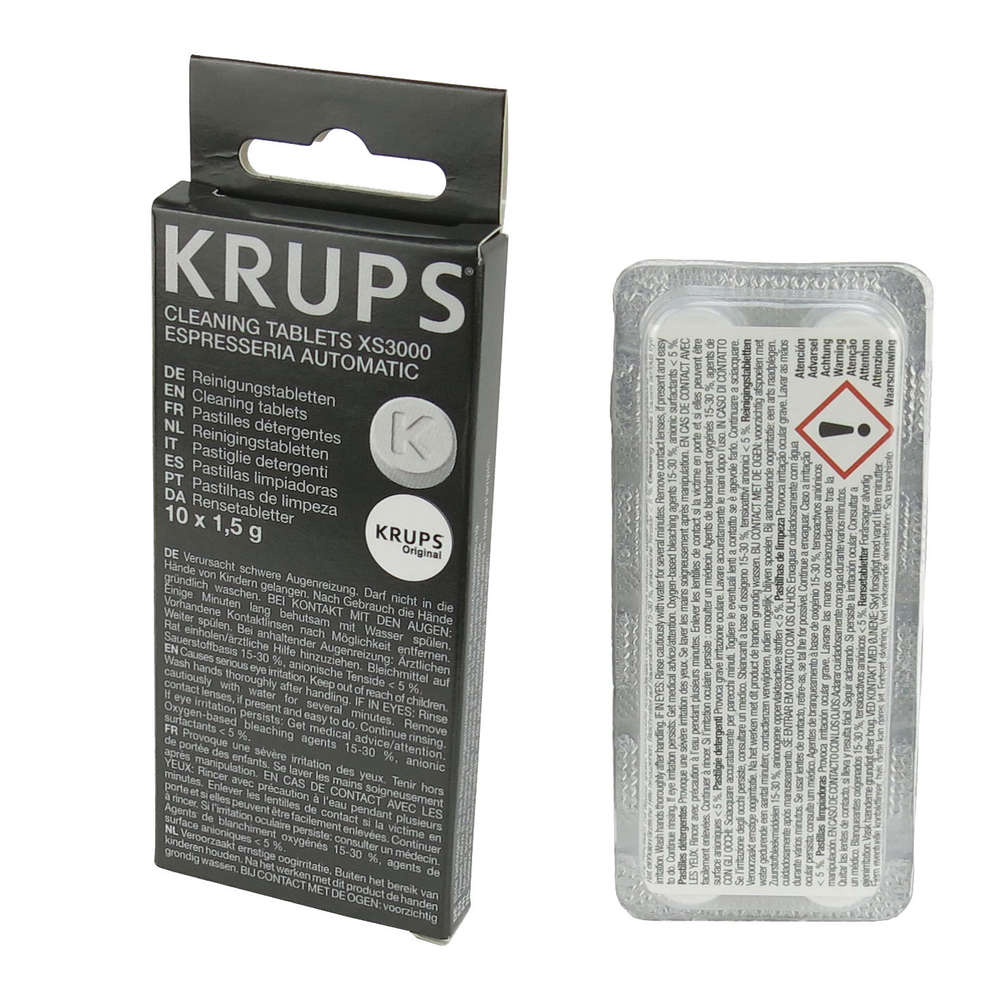 

Krups XS3000 Tabletki czyszczące do ekspresów