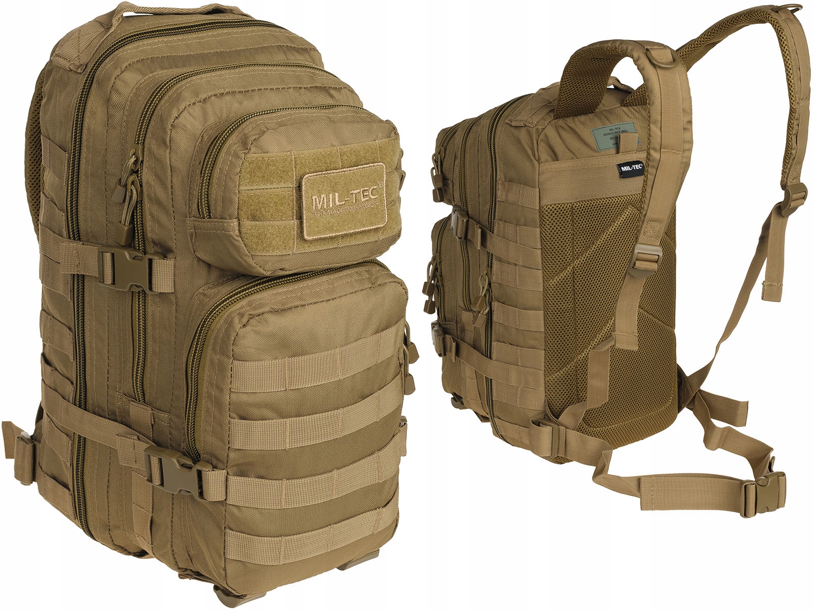 

Wojskowy Plecak Szturmowy Assault Coyote Brown 20L