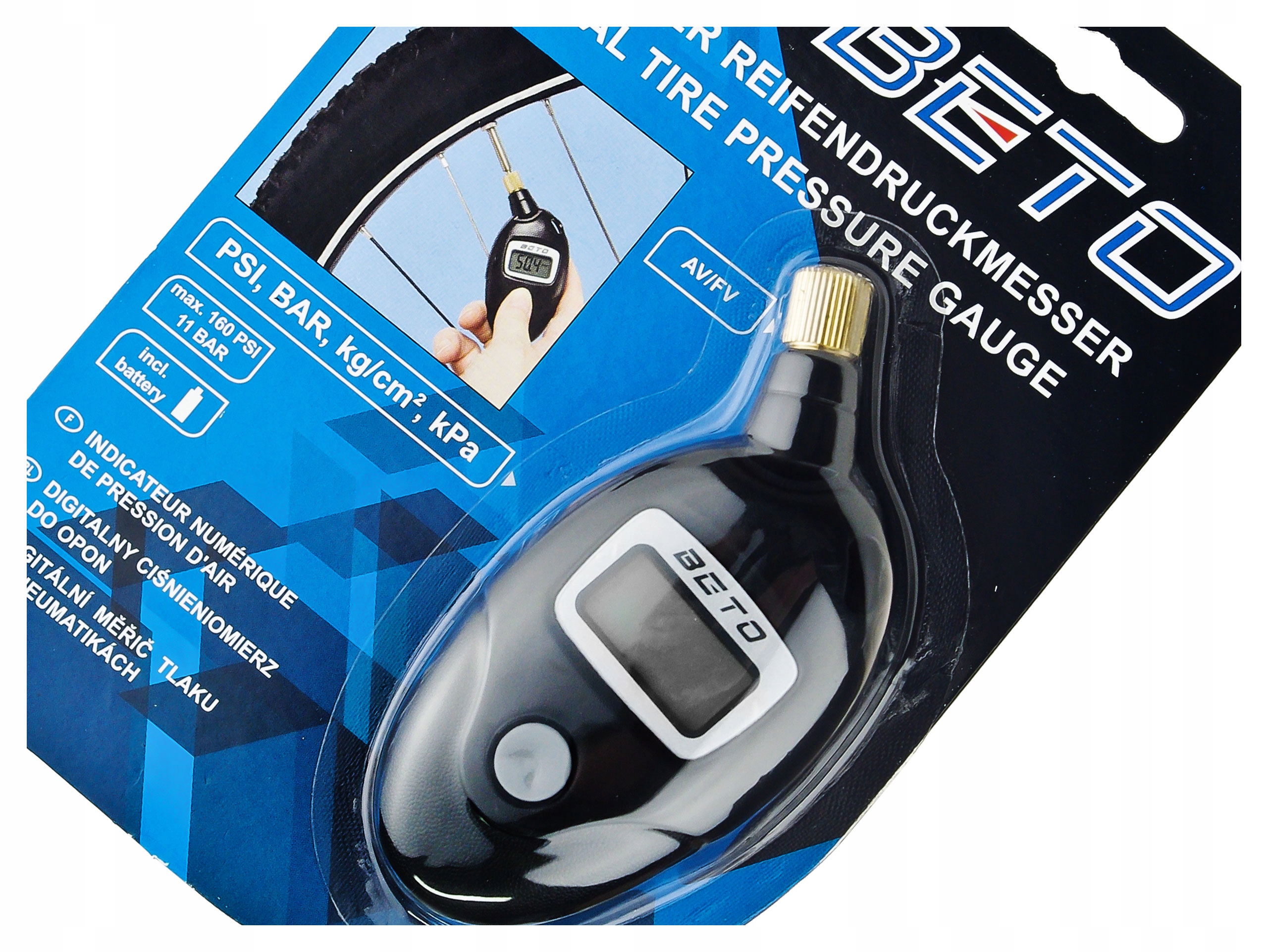 

Manometr Cyfrowy Beto 479910 Elektroniczny Av/fv