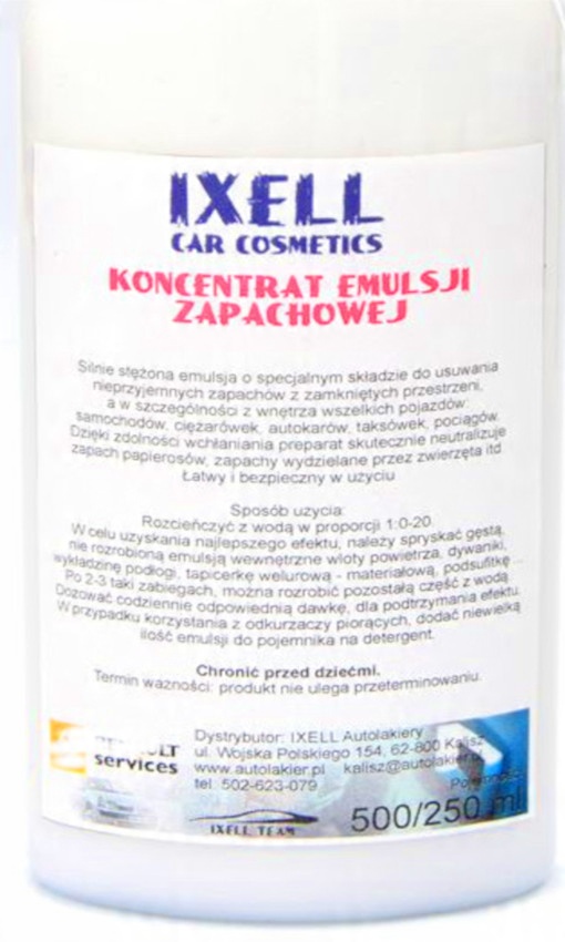 

Koncentrat Zapachu 5 Litrów Z Autoserwisu 250ml 3