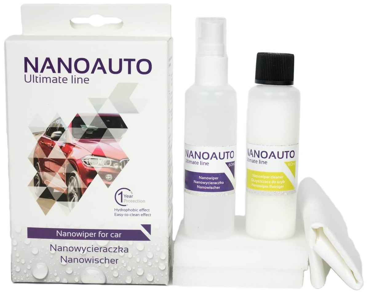 

Powłoka Hydrofobowa Nano Wycieraczka Nano Auto