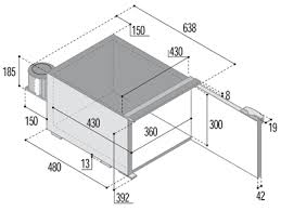 LODOWKA VOLVO FH SAMOCHODOWA NOWA DO SCHOWKA Volume 50 l