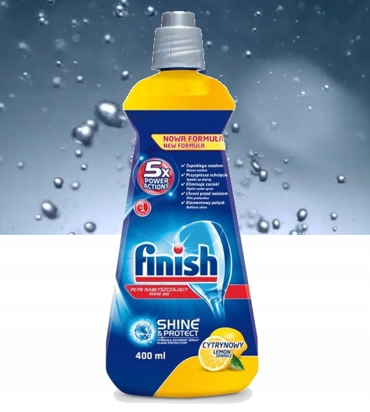 Płyn nabłyszczający FINISH Shine&Protect 400ml Marka Finish