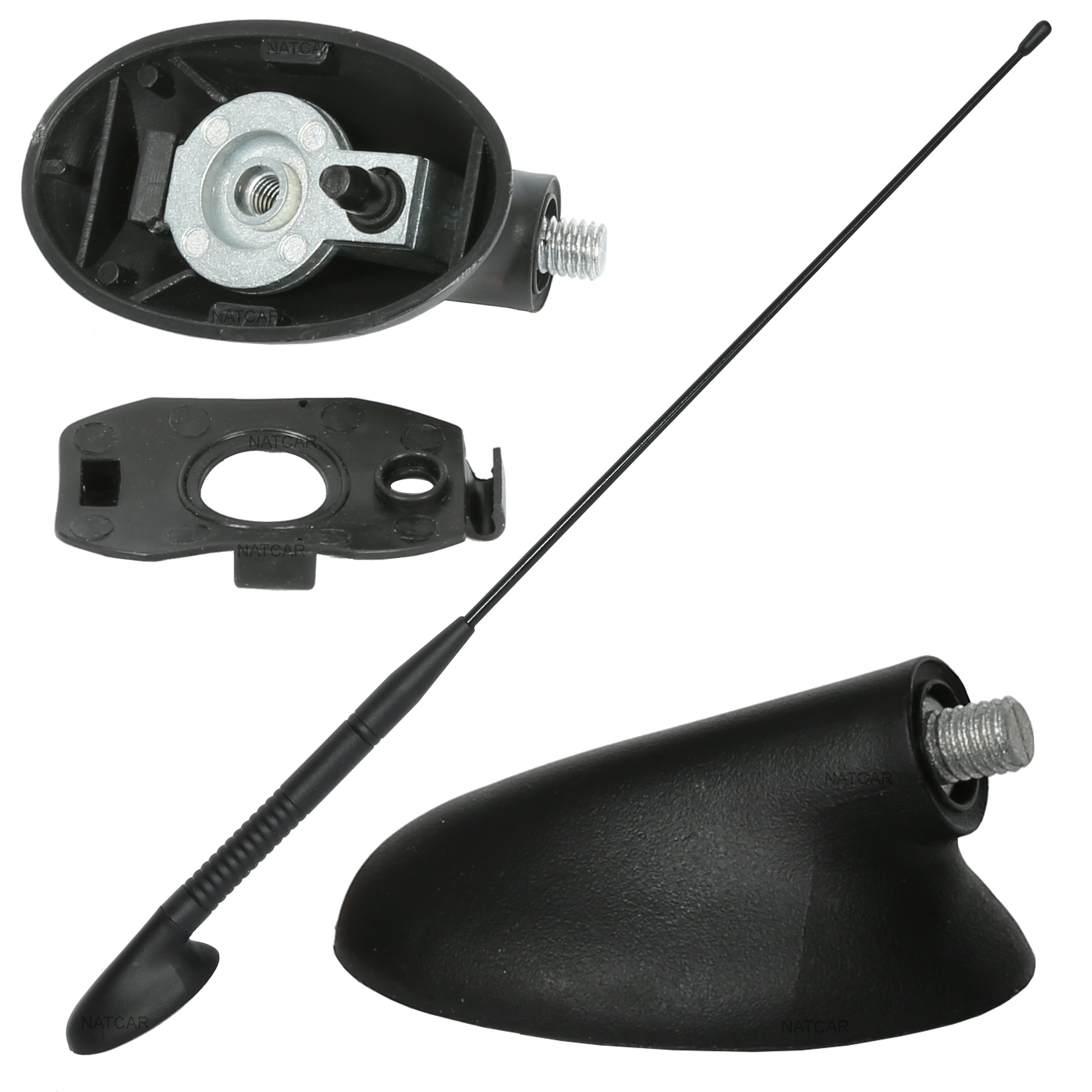 Ford Ka Negro De Goma Repuesto Original AM/FM Antena Techo Mástil De Antena  Antenas Motor: piezas y accesorios supercoachtalk.com