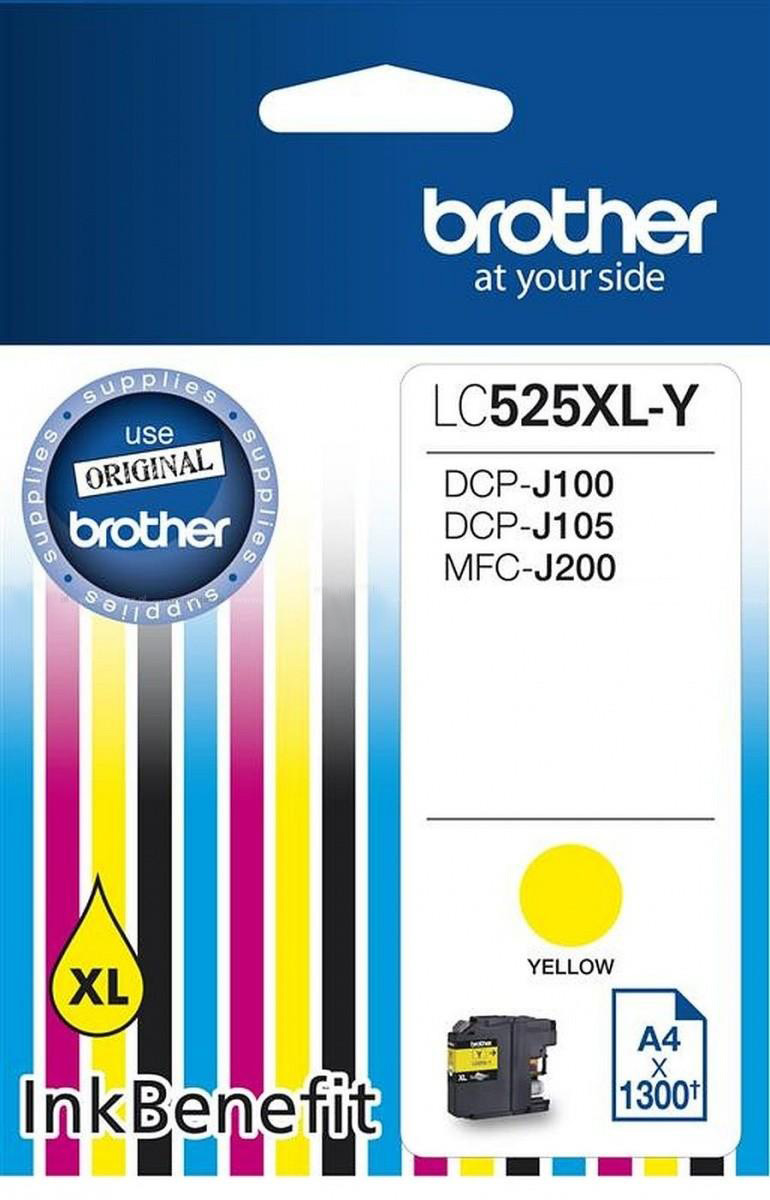 

Tusz Brother Oryginał LC525XL Y DPC-J100 J105 J200