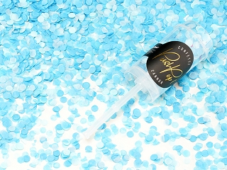 

Push pop konfetti Błękitne tuba Konfetti
