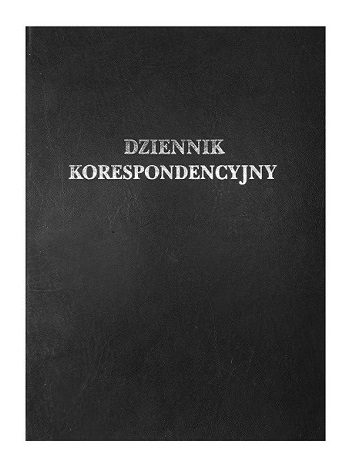 

Dziennik A4 korespondencyjny 96 kartek Czarny