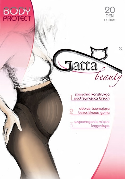 

Uk. Rajstopy ciążowe Gatta Body Protect 20 Den 3 M