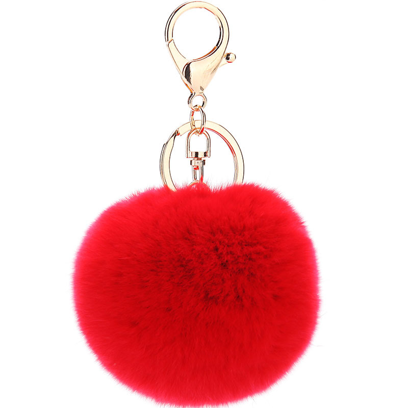 

Pompon Brelok Naturalne Futerko Keychain Zawieszka