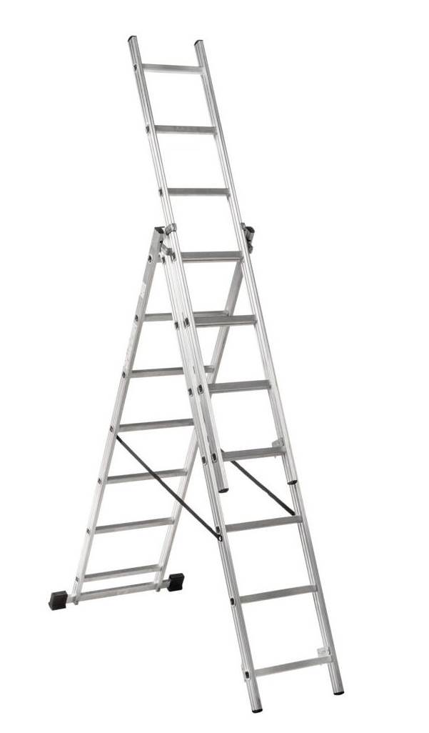 

Drabest Drabina aluminiowa na schody 3x7 Polska