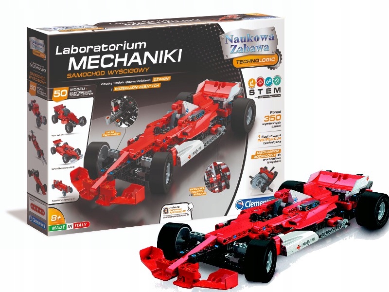 

Clementoni Laboratorium Mechaniki Formuła 1 10 w 1