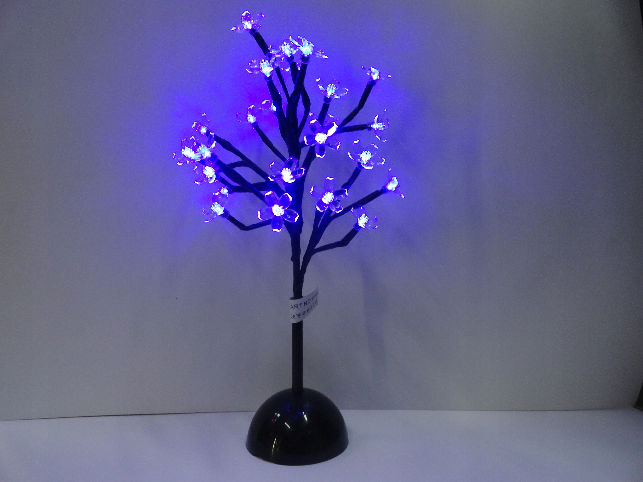 ŚWIECĄCE DRZEWKO SZCZĘŚCIA 35cm 24 LED (BL) + BAT Marka inna