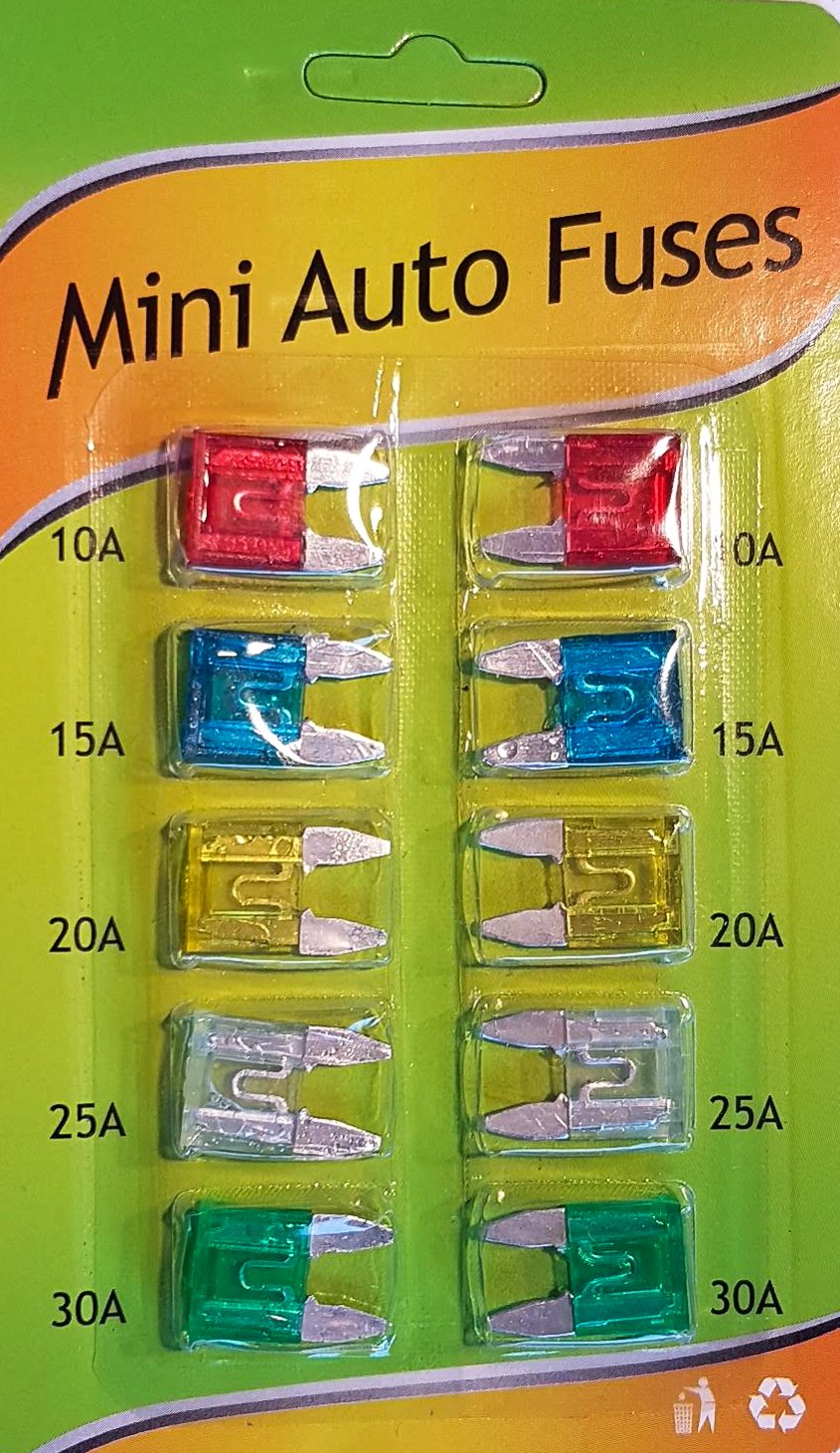 

Bezpieczniki samochodowe mini