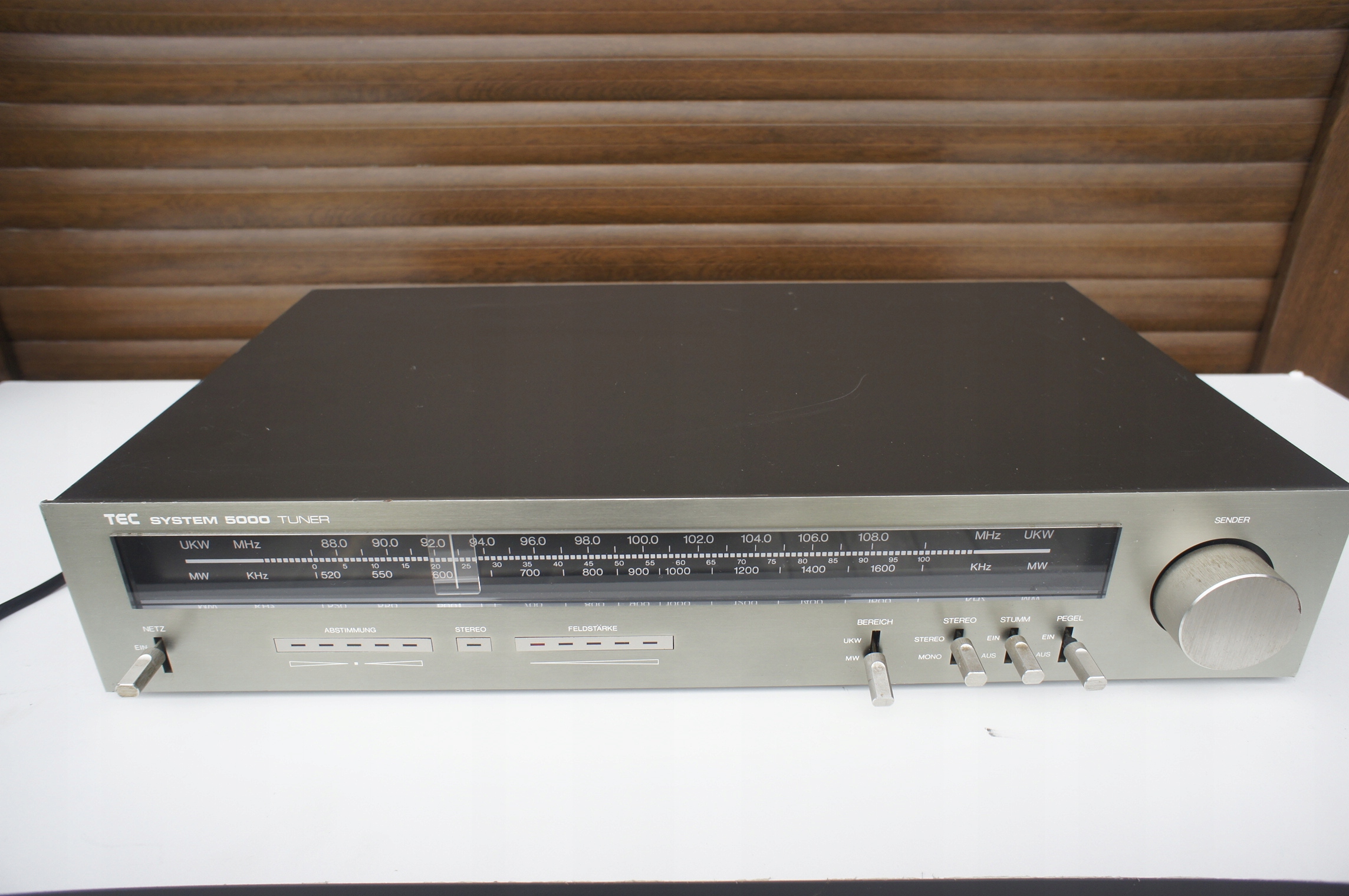 Tec system 5000 TUNER audio analogowy radio Kod producenta T-5000