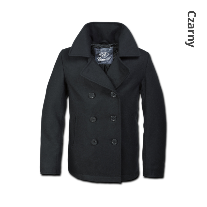 

Brandit Ciepły Płaszcz Bosmanka Pea Coat Wełna 5XL