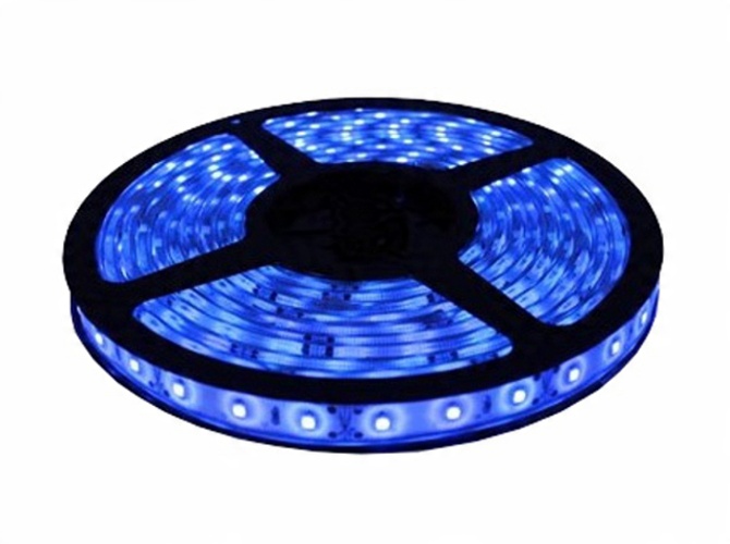 

Taśma Led 60/1m IP20 1m niebieska Lutowanie