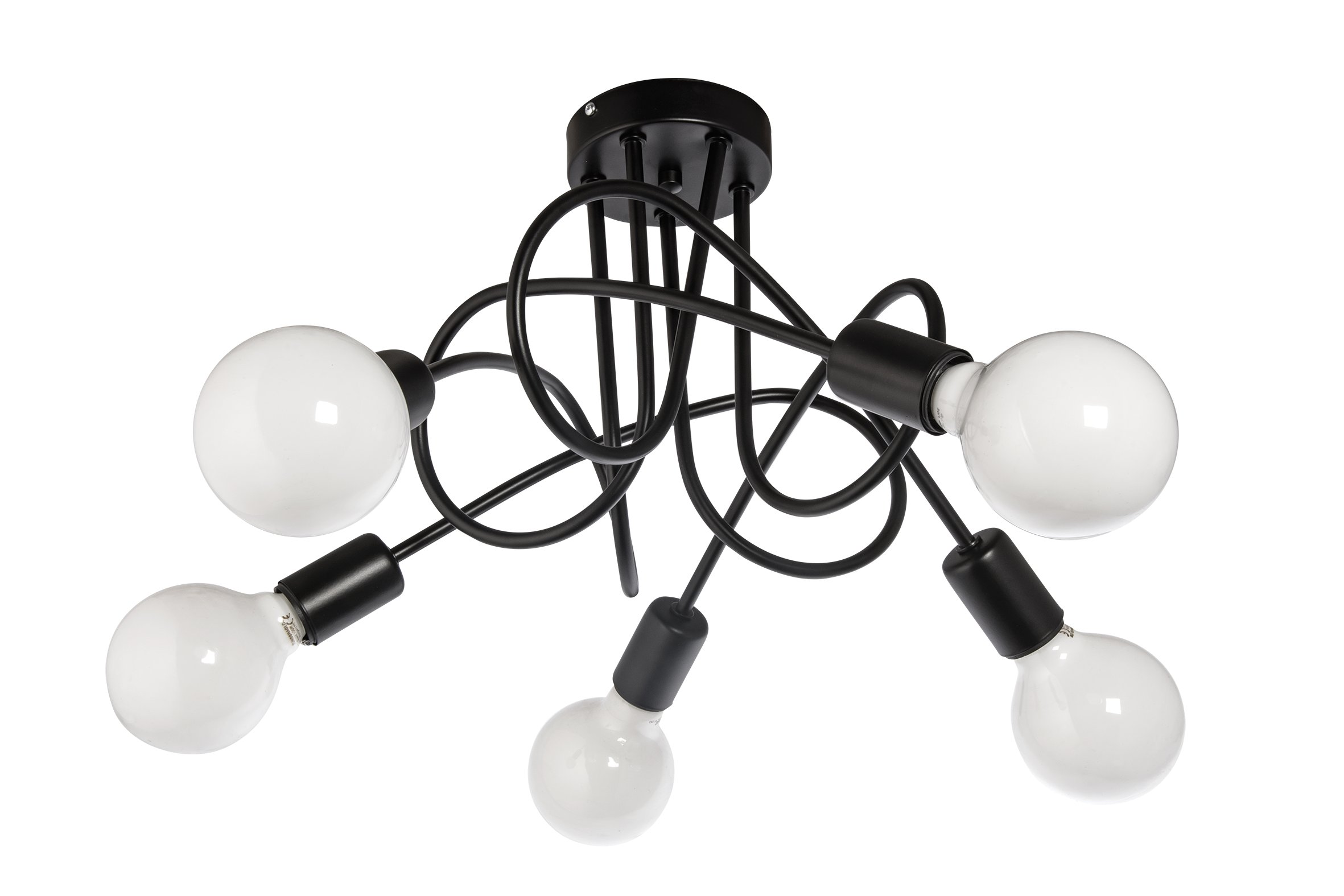 LAMPA WISZĄCA DZIECKO SUFITOWA ŻYRANDOL PLAFON 5 PUNKTOWA ! Rodzaj gwintu E27