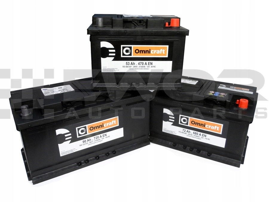Battery Ford 12V 72AH 680A(EN) R+ - 1062548 Ford -  Store