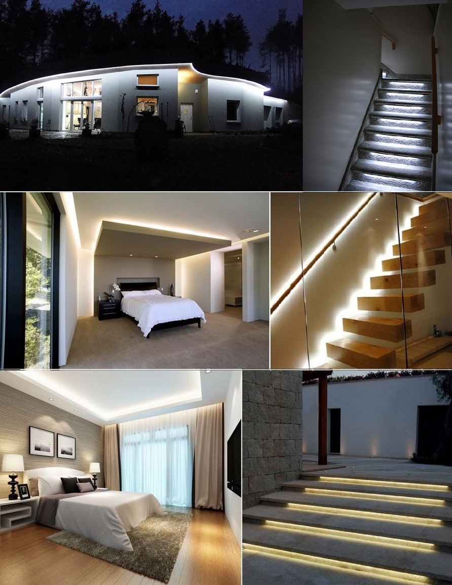 ZEWNĘTRZNA TAŚMA LED 230V NA ZEWNĄTRZ WYTRZYMAŁA Marka inna