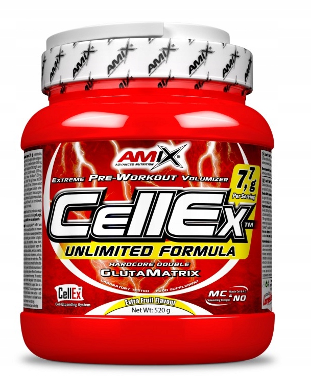 Amix CellEx Unlimited 520g Kreatin Pumpa Aakg