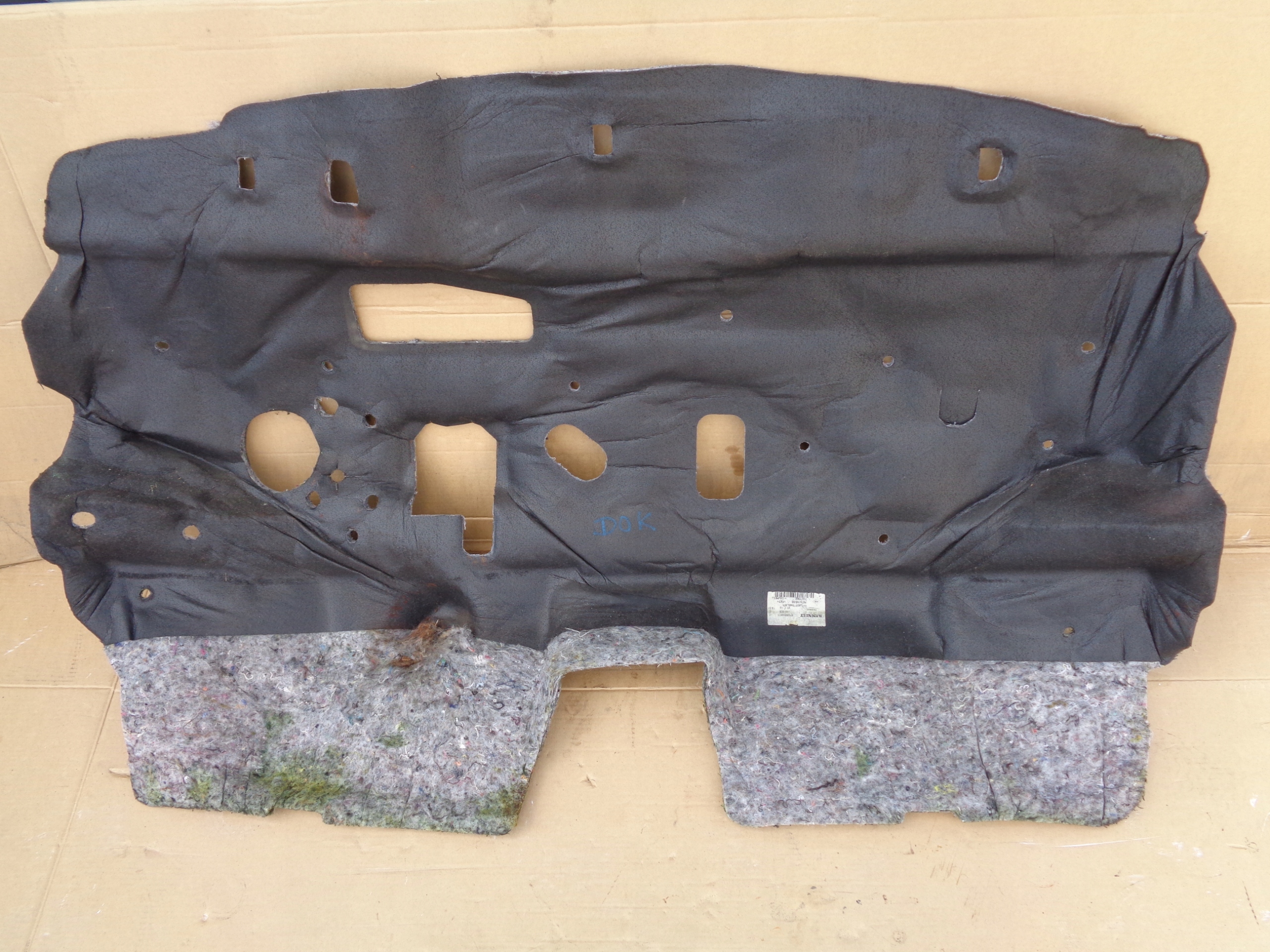 ЗВУКОИЗОЛЯЦИЯ ПЕРЕГОРОДКИ DACIA DOKKER LODGY