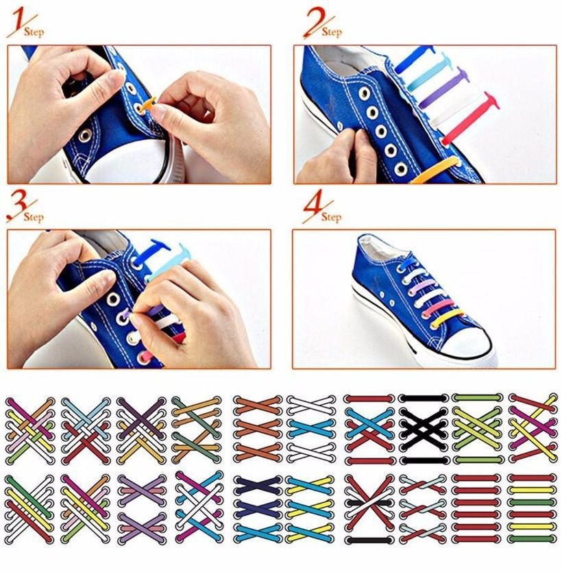 SZNUROWADŁA, SZNURÓWKI SILIKONOWE do butów CZARNE Marka Zoot