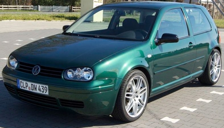 Volkswagen Brightgreen LC6M 1 litr lakier bazowy rozcieńczalnikowy Ixell 55