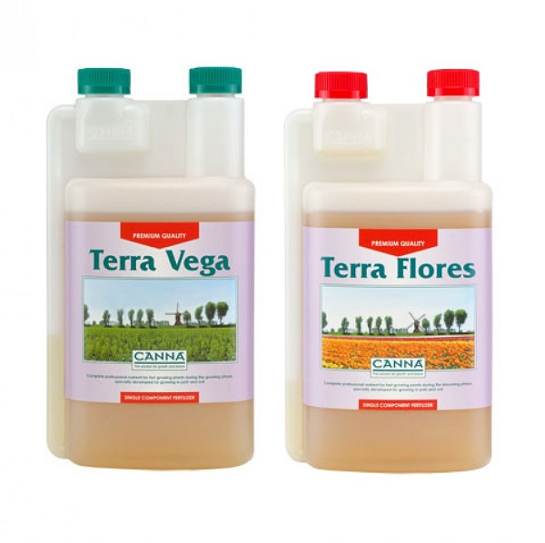 

Zestaw nawozów Canna 1L Terra Flores Vega 2x 500ml