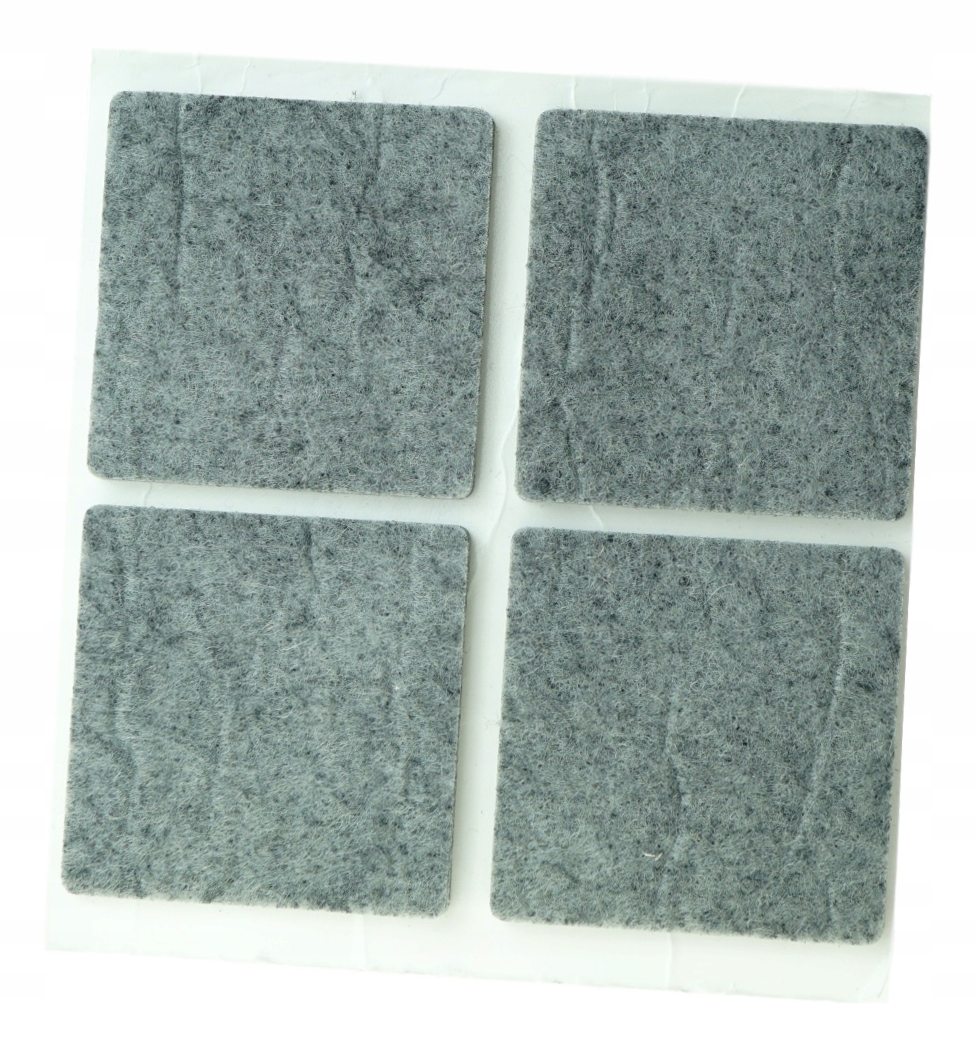 

Podkładki filcowe ślizg pod meble 45x45 szary 4szt