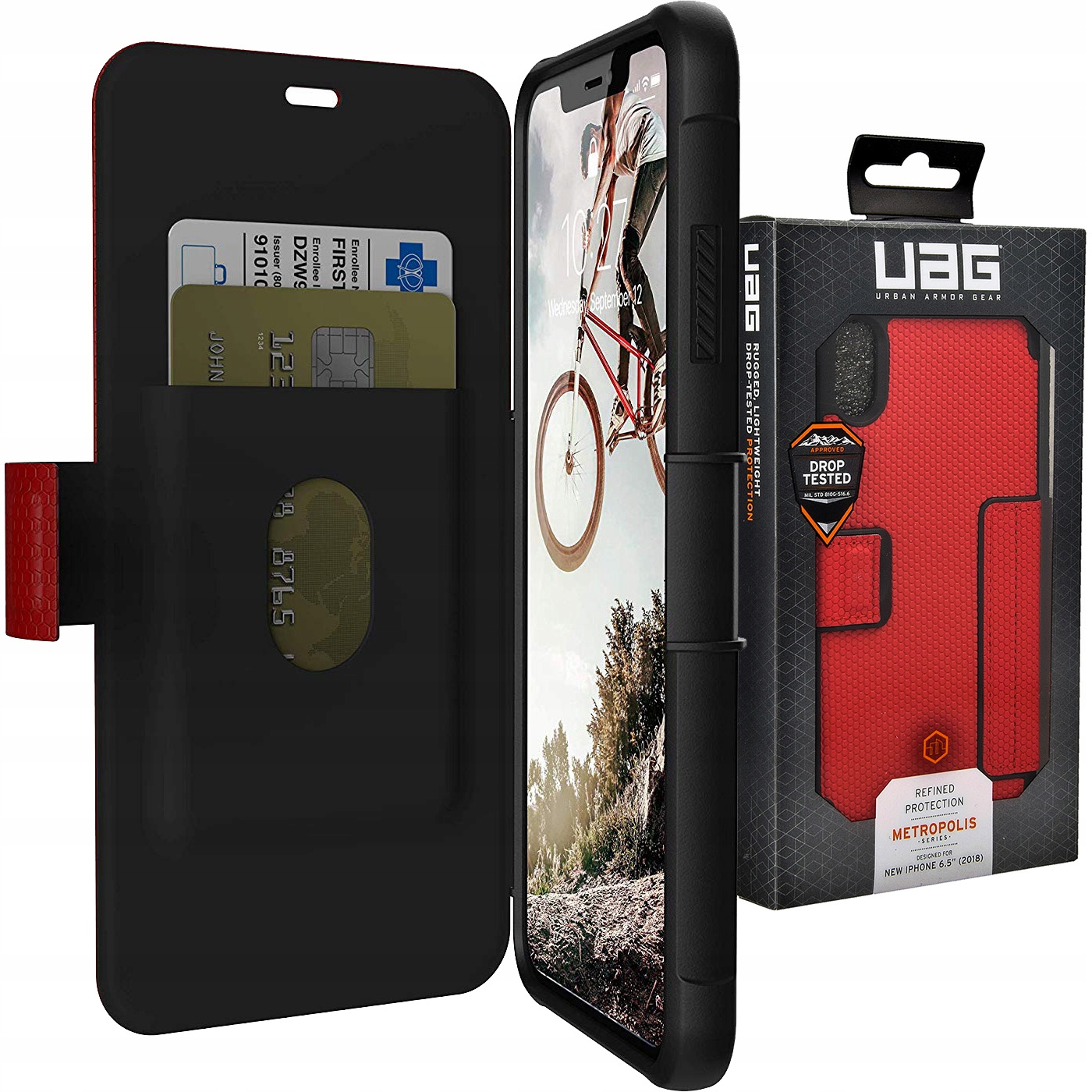 

Etui pancerne Urban Armor Gear do iPhone Xs Max, M