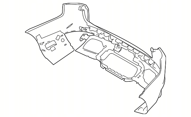 Zderzak tył Range Rover Sport SVR oryginalny!