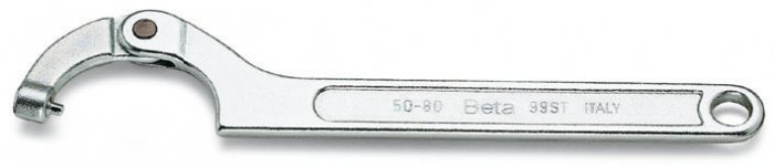 KLUCZ HAKOWY PRZEGUBOWY BOLEC 80 120 MM BETA 99ST