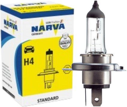 

Narva H4 12V 60/55W P43t żarówka halogenowa 48881