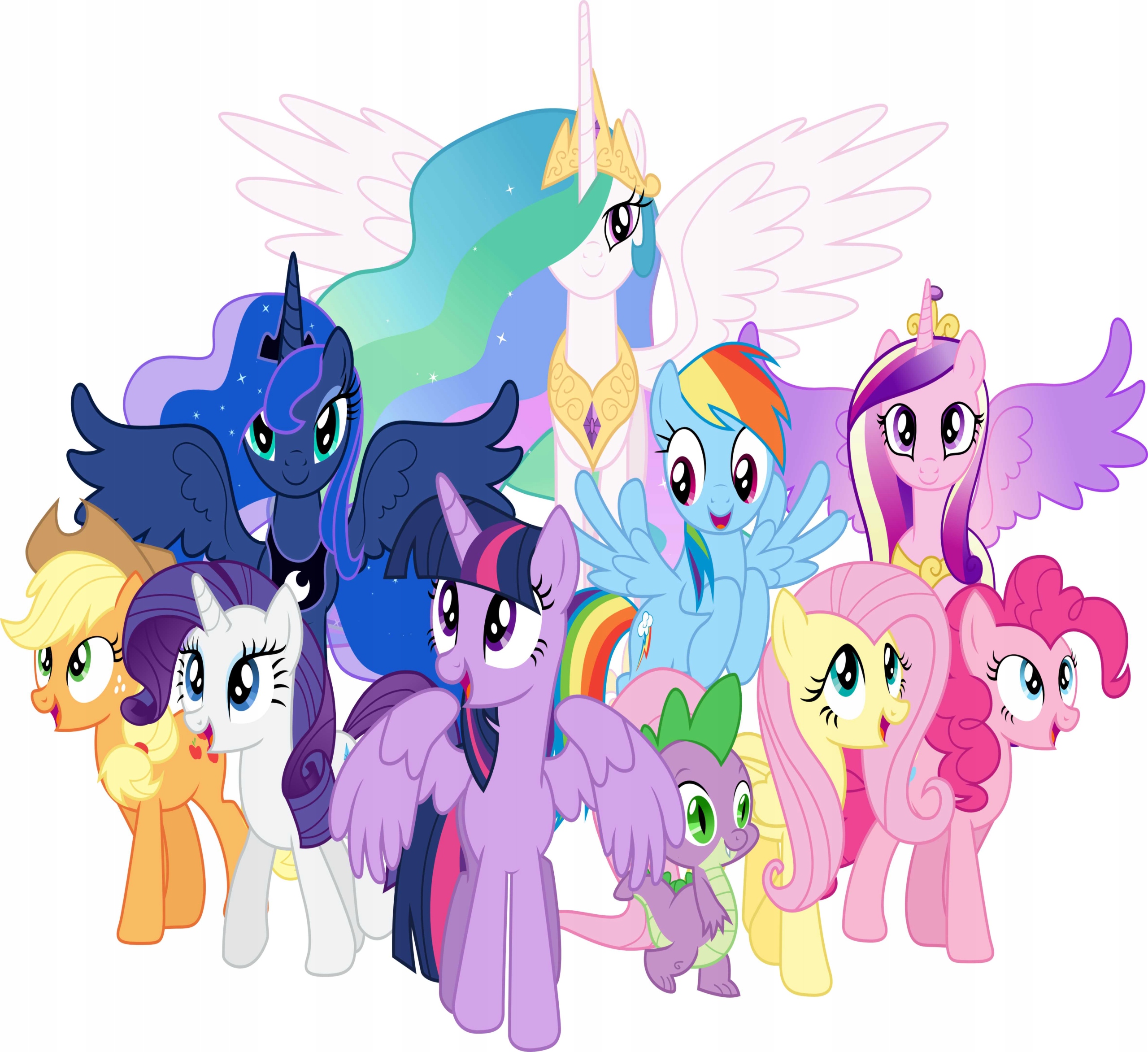 

Naklejki na ścianę My Little Pony Kucyki 100x75