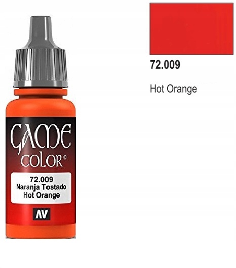 Farba Vallejo Game Color 72009 Hot Orange 17ml.