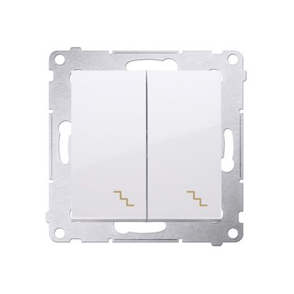 

Kontakt Simon 54 włącznik schodowy x2 DW6/2.01/11