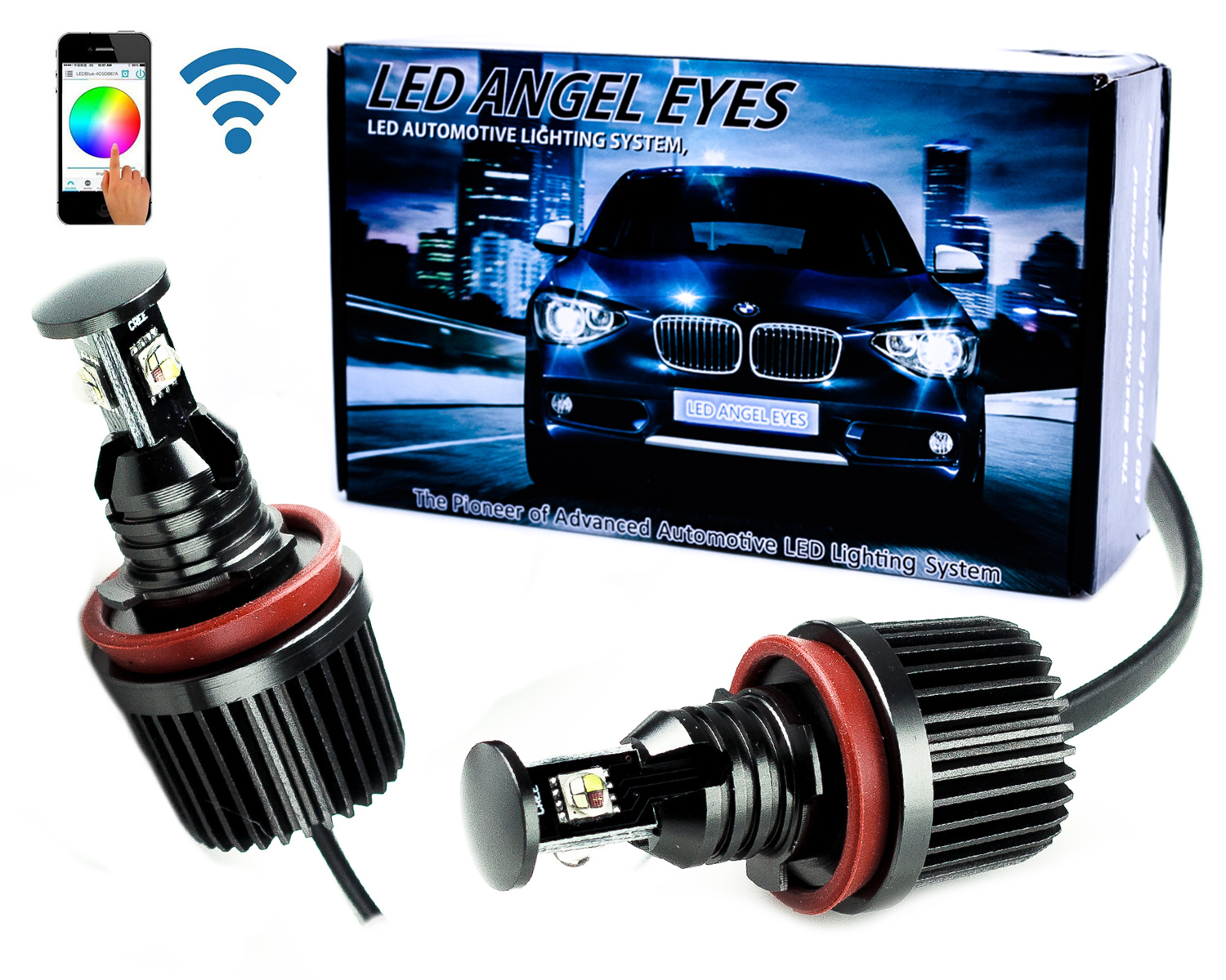 

Ringi Led Markery H8 Bmw Rgb E89 Z4 E70 E71 WiFi
