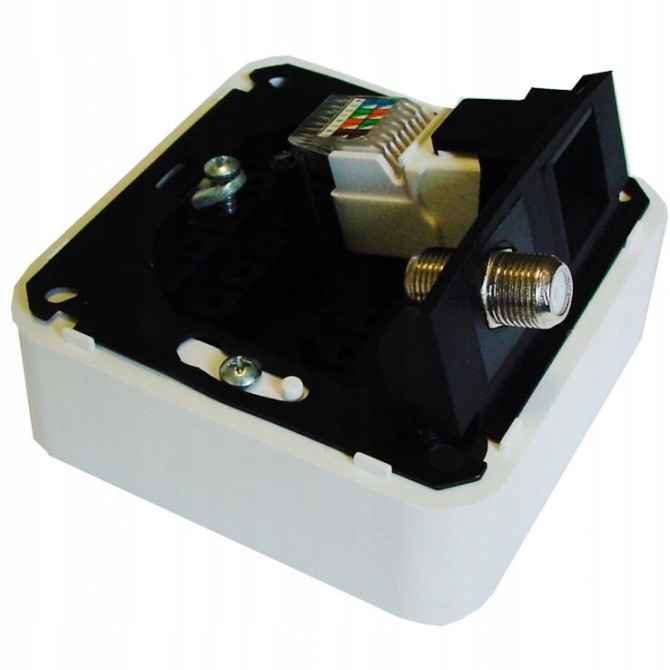 PRZYŁĄCZE GNIAZDO KOMPUTEROWE I BECZKA F SPA-FKu Kod producenta SPA-FKu