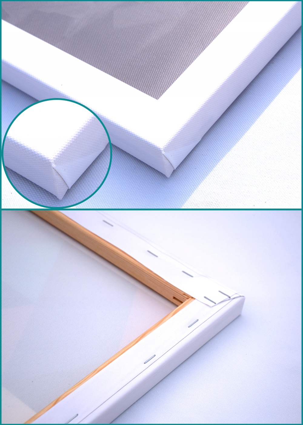 02364 Obraz na płótnie JELEŃ Z PIÓRKAMI 80x60cm Materiał wykonania płótno