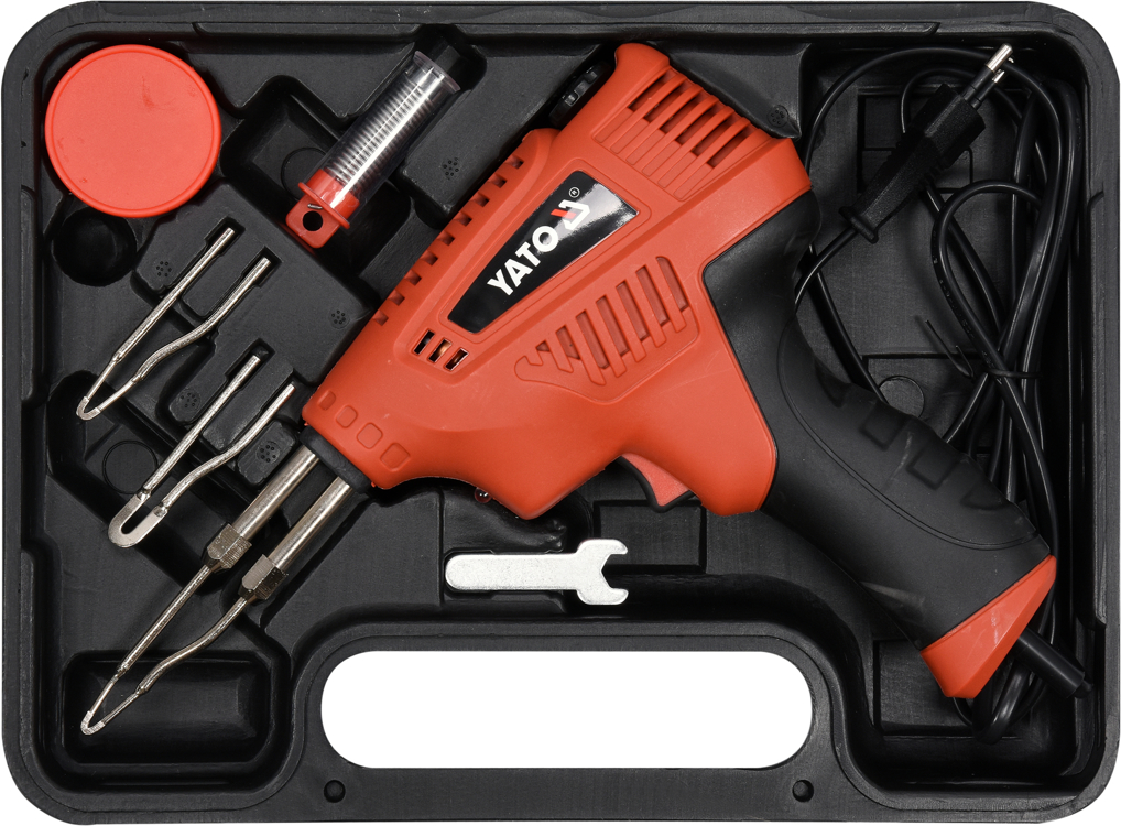 YATO LUTOWNICA TRANSFORMATOROWA 200W REGULACJA TEMPERATURY 3 TRYBY WALIZKA Model YT-82451