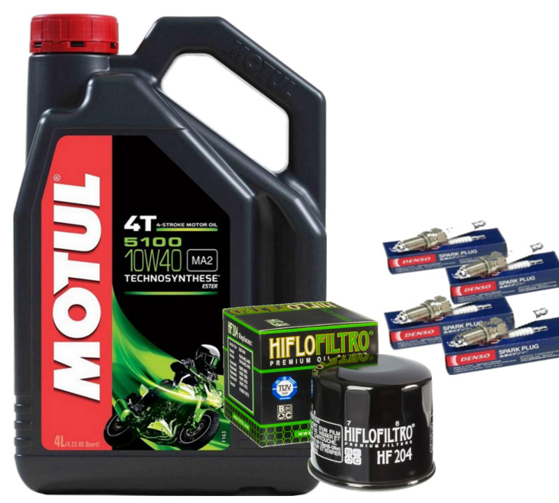 DCPR6E OLEJ MOTUL 5100 FILTR HONDA VT VTX 1300