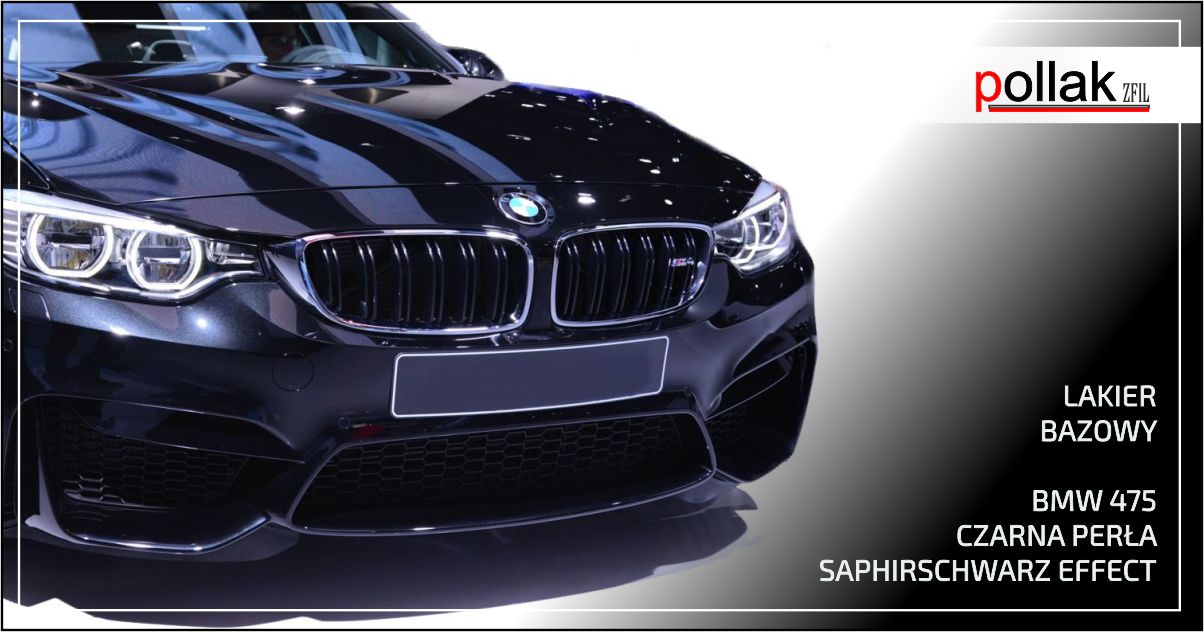 LAKIER BAZOWY CZARNY PERŁOWY BMW 475 Perła Baza 4L EAN (GTIN) 0618065650834