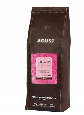 Levně Káva Zrnková Agust Cremoso 1 kg